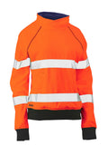 Bisley Bisley Womens Taped Hi Vis Fleece Jumper (BKL6818T) - Trade Wear