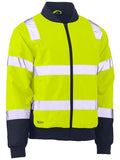 Bisley Bisley Taped Two Tone Hi Vis Bomber Jacket (BJ6730T) - Trade Wear
