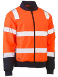 Bisley Bisley Taped Two Tone Hi Vis Bomber Jacket (BJ6730T) - Trade Wear