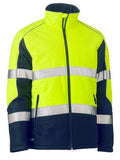 Bisley Bisley Taped Two Tone Hi Vis Puffer Jacket (BJ6829T) - Trade Wear