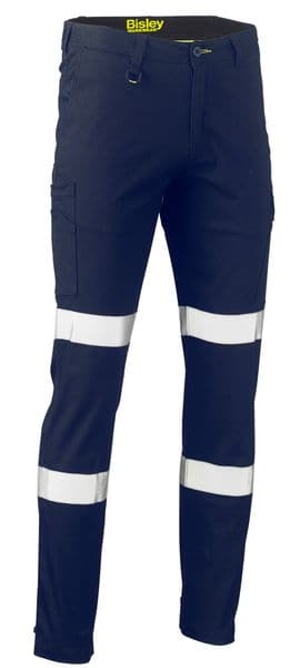 Bisley Bisley Taped Biomotion Stretch Cotton Drill Cargo Pants (BPC6008T) - Trade Wear