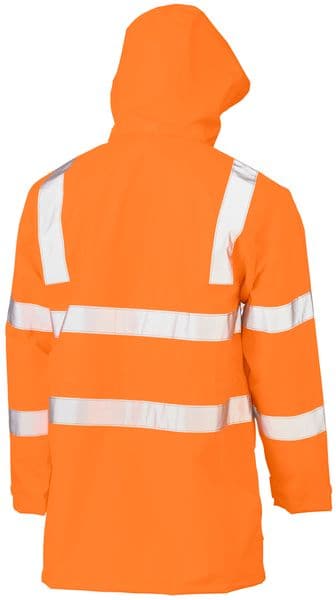 Bisley Bisley Taped Hi Vis Rail Wet Weather Jacket (BJ6964T) - Trade Wear