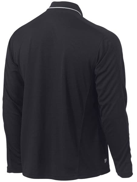 Bisley Bisley Cool Mesh Polo Shirt With Reflective Piping (BK6425) - Trade Wear