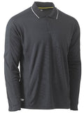 Bisley Bisley Cool Mesh Polo Shirt With Reflective Piping (BK6425) - Trade Wear