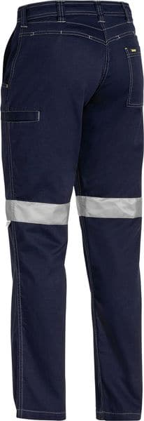 Bisley Womens 3M Taped Cool Vented Light Weight Pant - Navy (BPL6431T) - Trade Wear