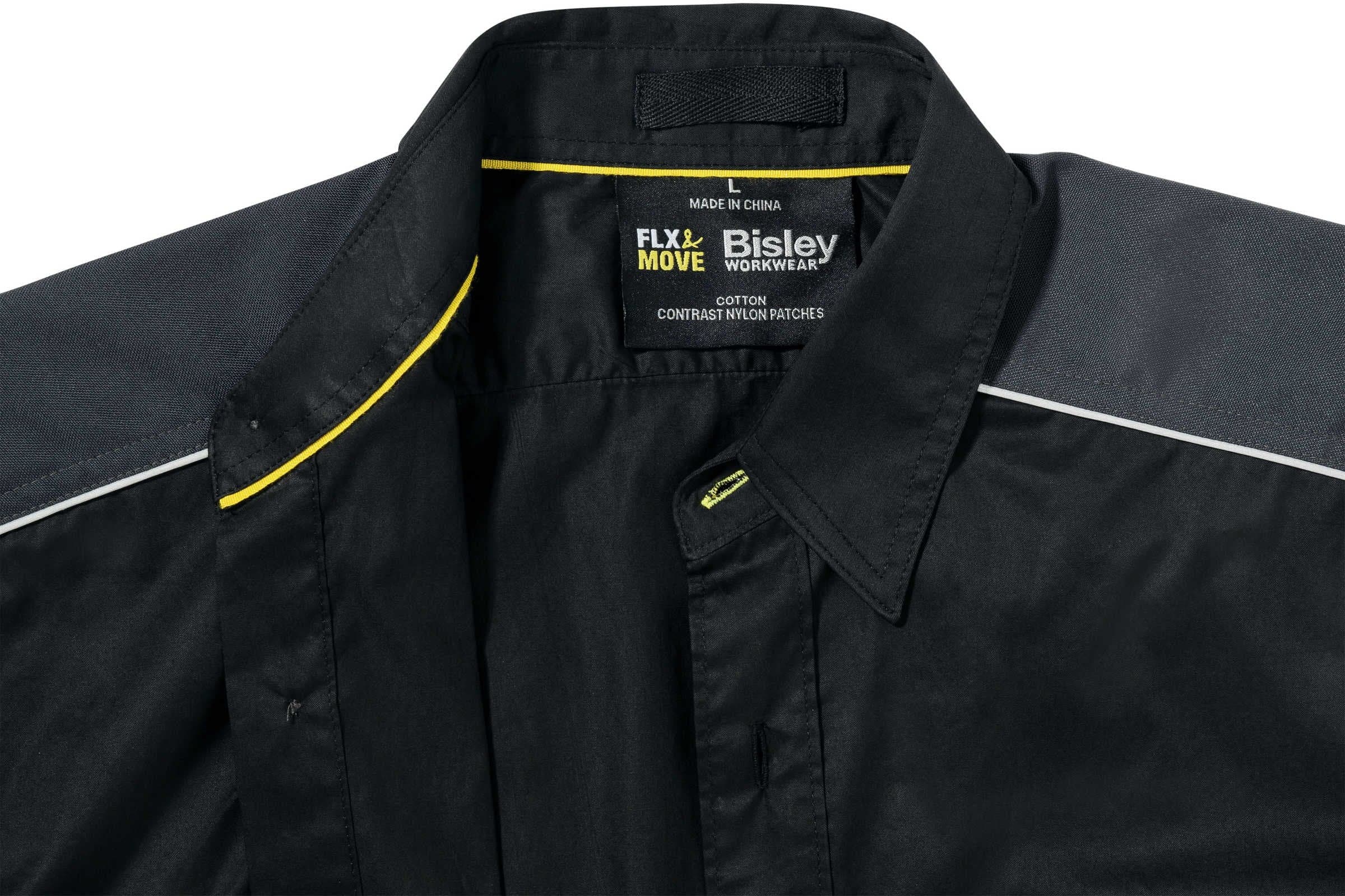 Bisley Flex & Move™ Mechanical Stretch Shirt Short Sleeve (BS1133) - Trade Wear