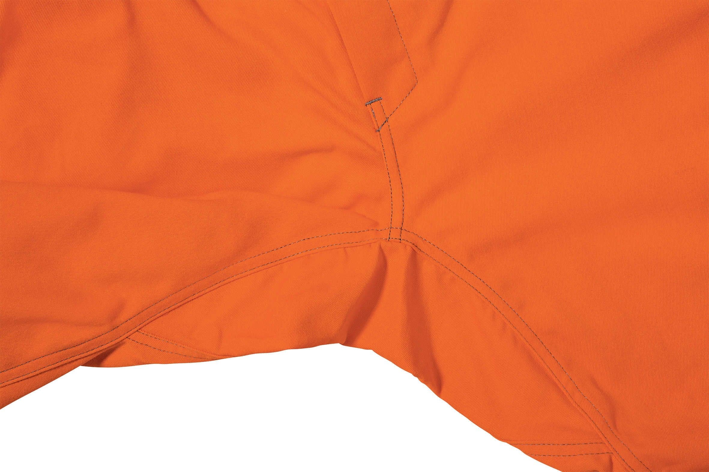 Bisley Taped Two Tone Hi Vis FR Engineered Vented Coverall-Orange (BC8085T) - Trade Wear
