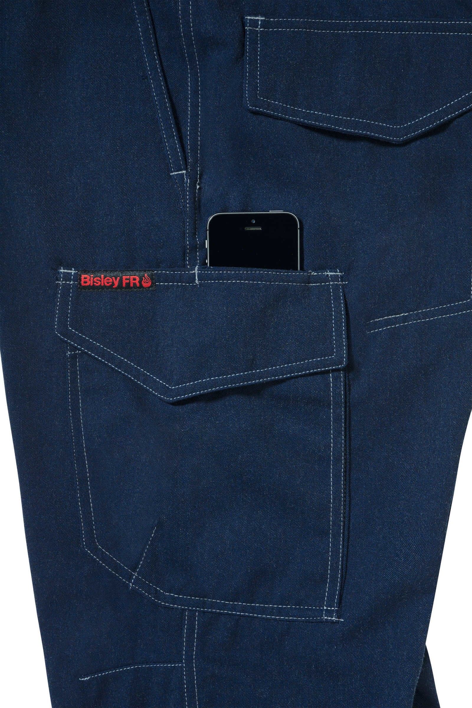 Bisley TenCate Tecasafe Plus FR Taped Engineered Vented Cargo Pant (BPC8092T) - Trade Wear