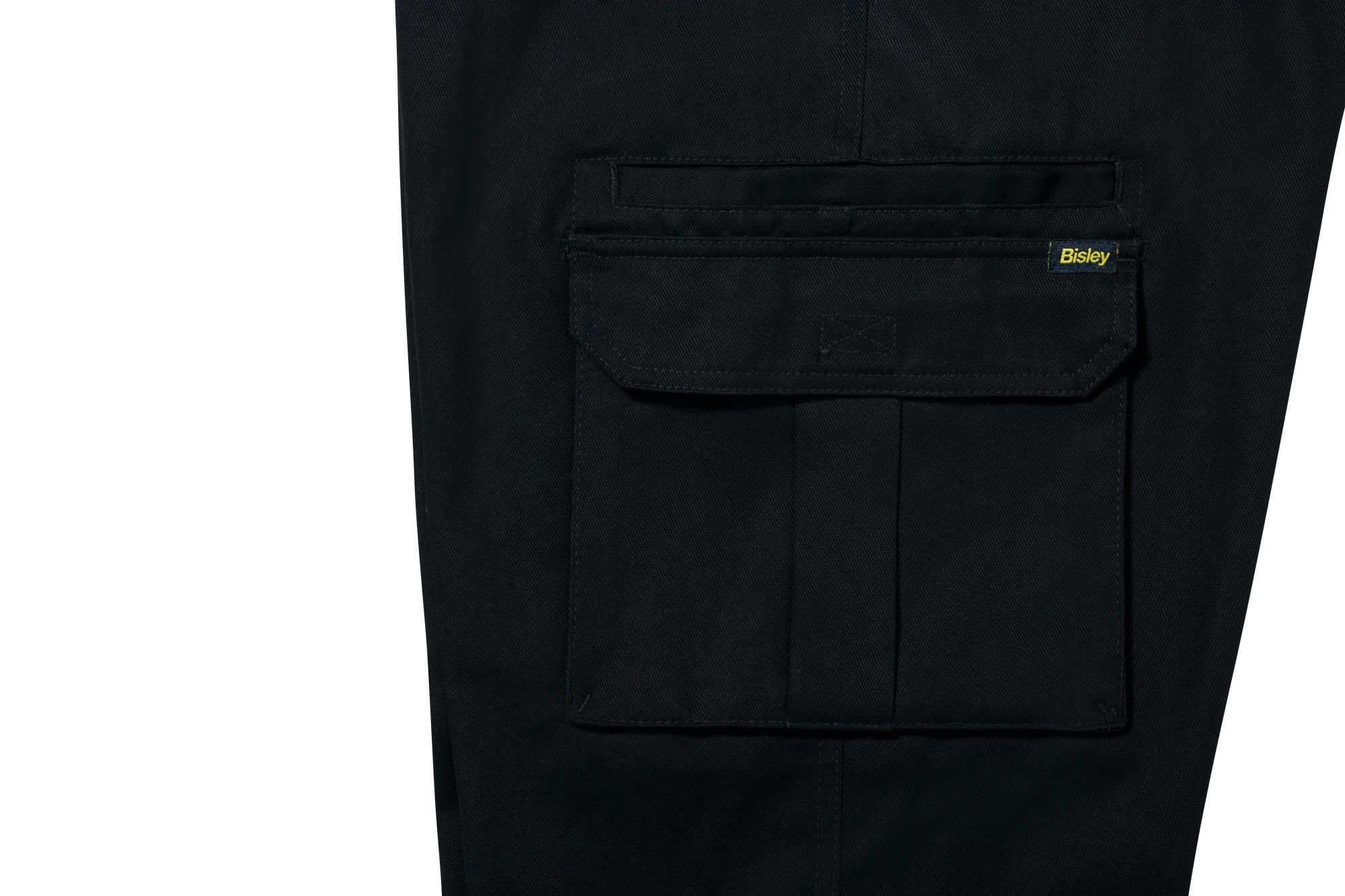 Bisley 8 Pocket Cargo Pant - Black (BPC6007) - Trade Wear