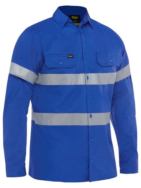 Bisley Taped Cool Lightweight Drill Shirt (BS6883T)