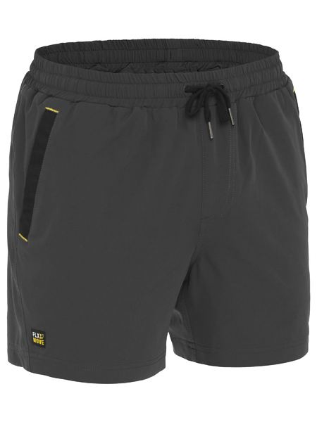 Bisley Shorts Flex & Move™ – 4-Wege Stretch Cargo Mit Elastischer Taille – 170 Gsm – Für Arbeit & Freizeit