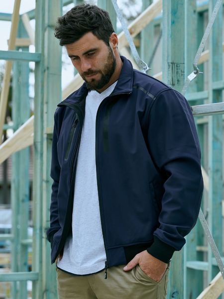 Bisley Premium Soft Shell Bomber Jacket Tradewear