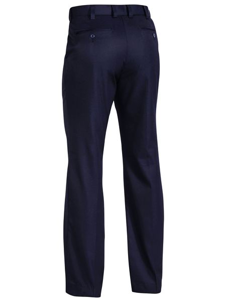 Bisley Permanent Press Trouser  - Navy (BP6123D) - Trade Wear