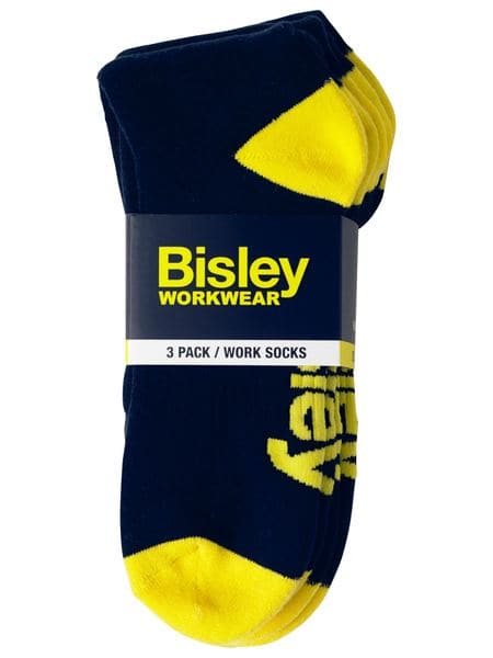 Bisley Bisley Work Socks - 3 Pack (BSX7210) - Trade Wear