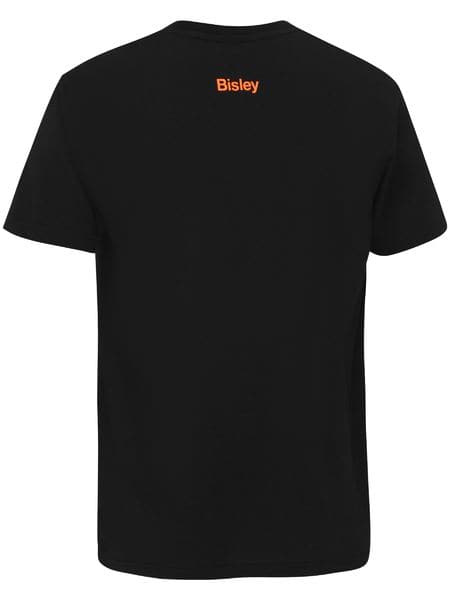 Bisley Cotton Outline Logo Tee (BKT084)