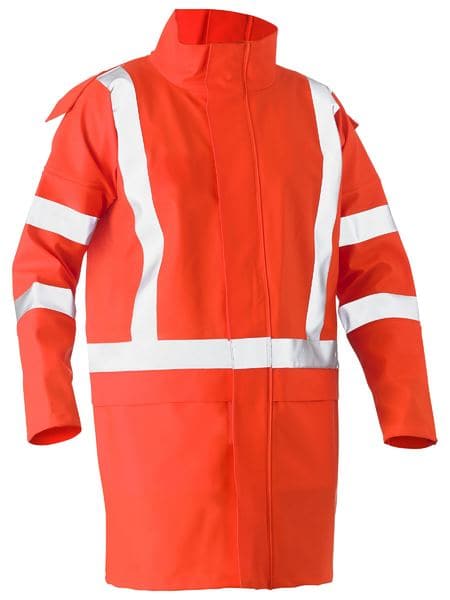 Bisley X Taped Hi vis Storm Jacket (BJ9366XT) - Trade Wear