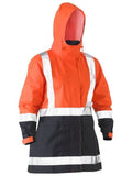 Bisley Women's H Taped Two Tone Hi Vis Rain Jacket (BJL6966T)