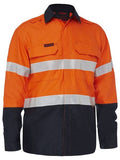 Bisley Apex 160 Taped Hi Vis Ultra FR Ripstop Vented Shirt (BS8338T)