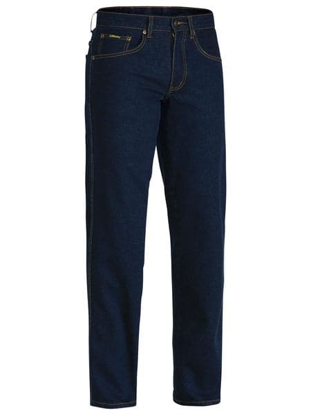 Bisley Rough Rider Denim Stretch Jeans - Blue (BP6712) - Trade Wear